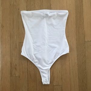 Strapless Forever 21 Bodysuit
